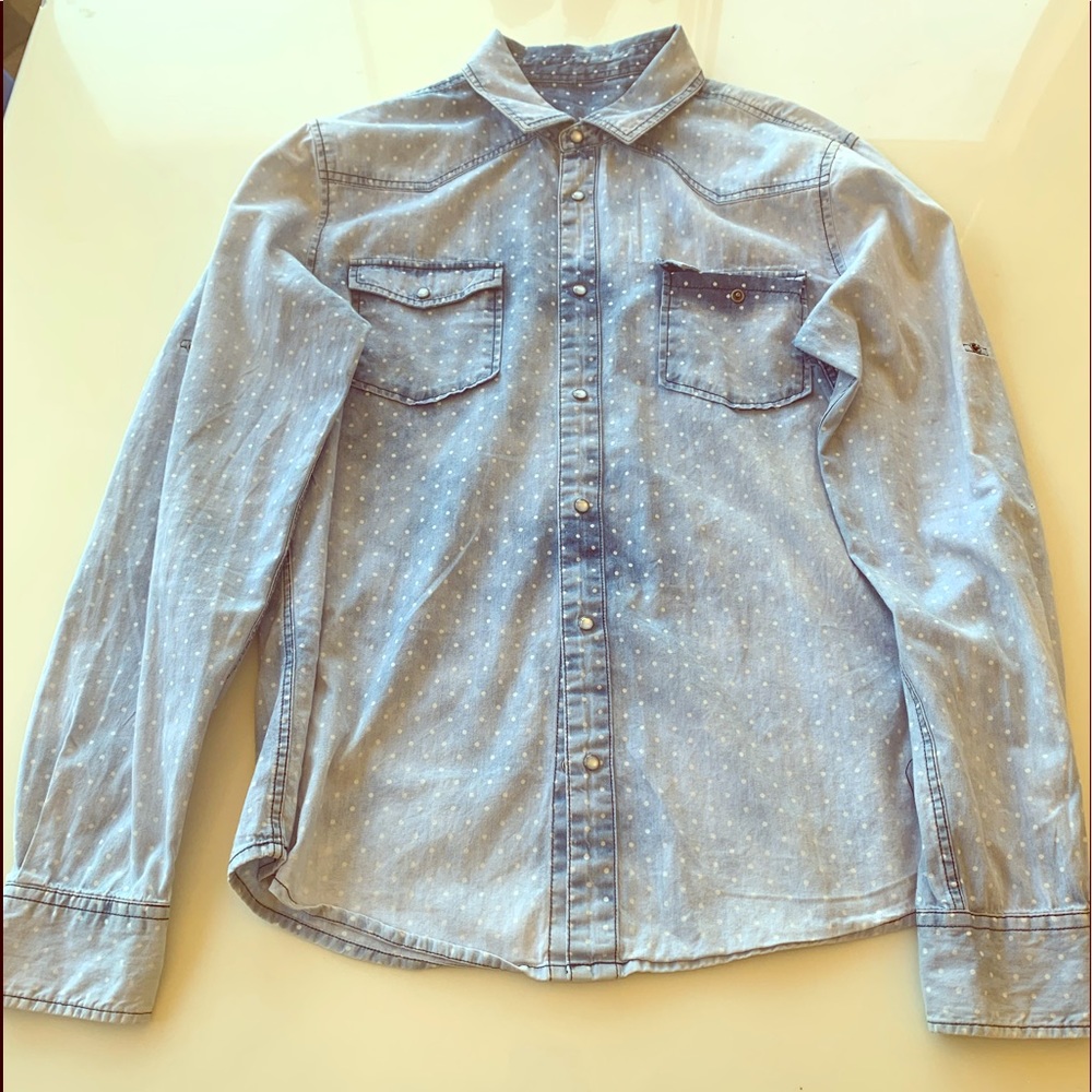 Jean Button Shirt